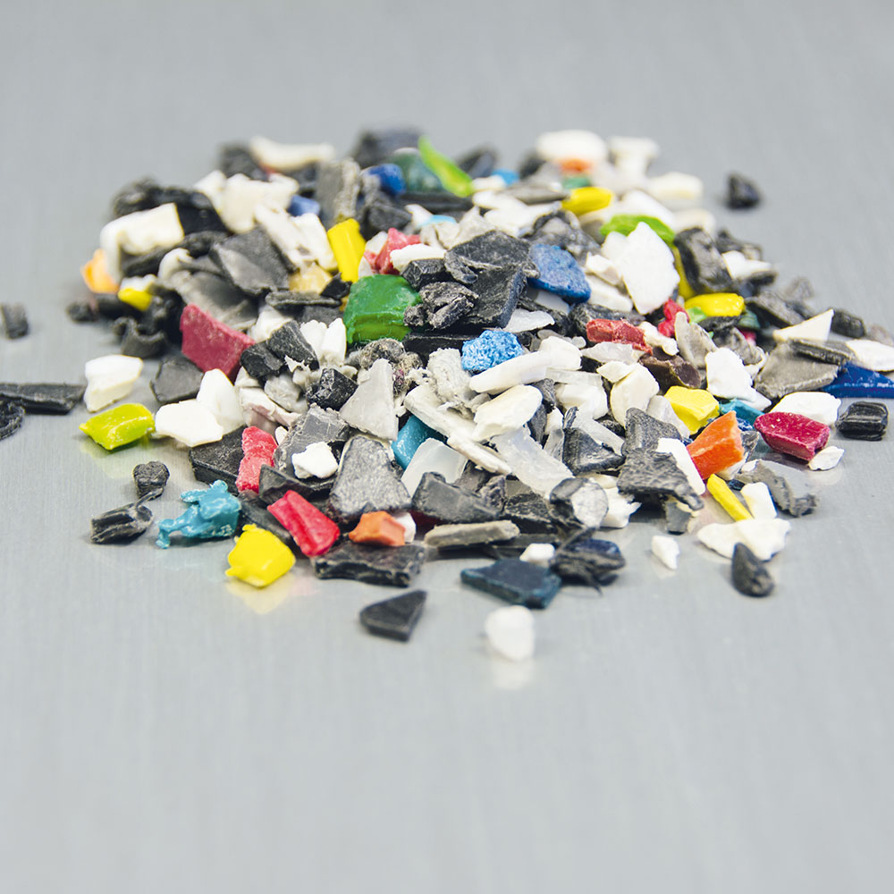 Regrind material (PE, PP, ABS, PS etc.)