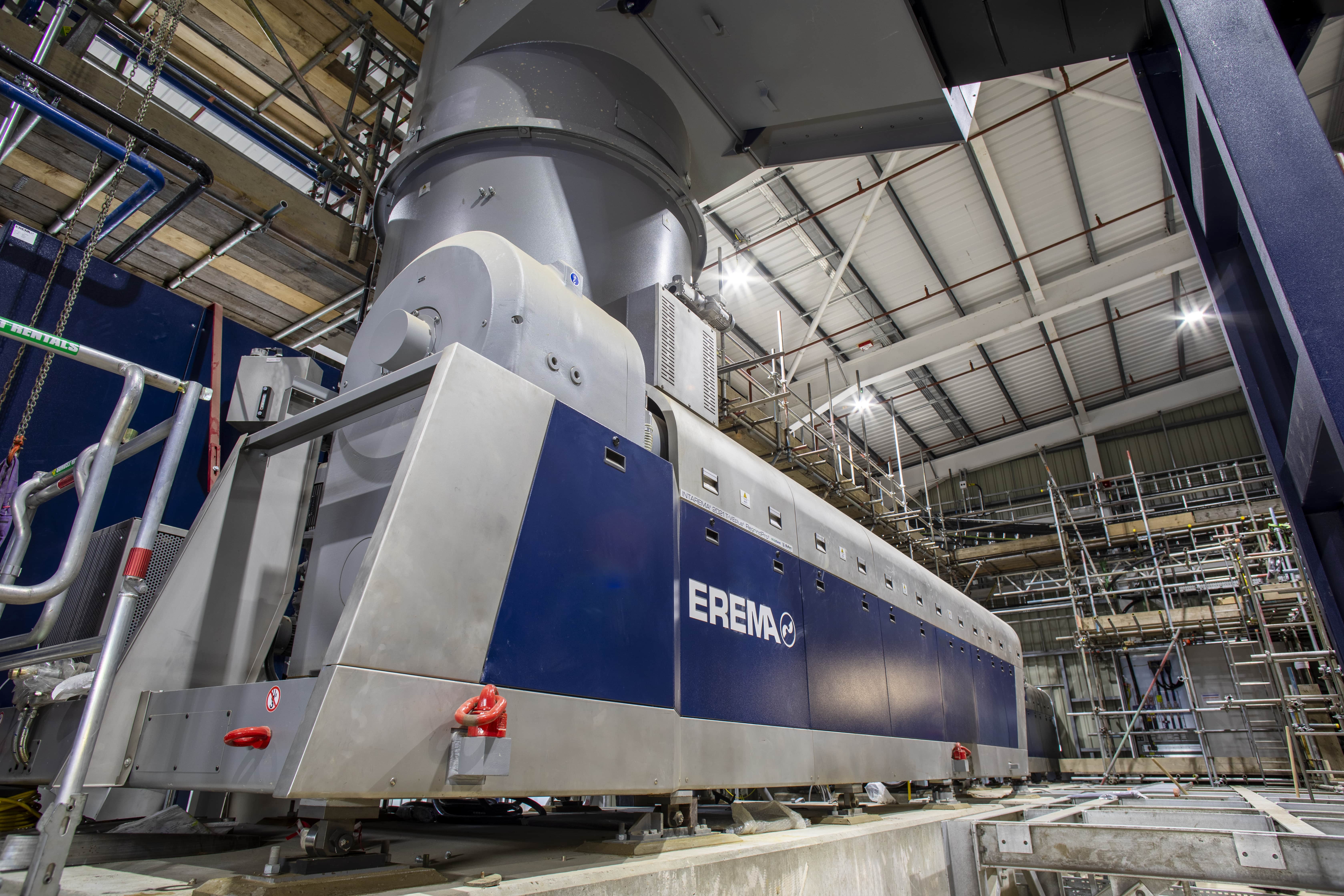 Mura Technology wählt EREMA-Extruder für ihre weltweit erste HydroPRS™-Anlage für chemisches Recycling, ReNew ELP, in Großbritannien 