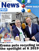 K 2019: EREMA at the front page – extensive media coverage & publicity