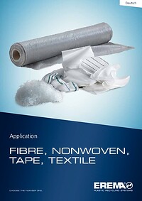 Application Fibre, Nonwoven, Tape, Textile