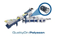 Der QualityOn:Polyscan von EREMA misst die Polymerzusammensetzung direkt an der Recyclingmaschine.