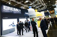 EREMA präsentierte auf der K 2019 technologische Lösungen für unterschiedlichste Recyclinganforderungen. Foto: EREMA