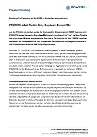 POWERFIL Pressemitteilung (PDF)