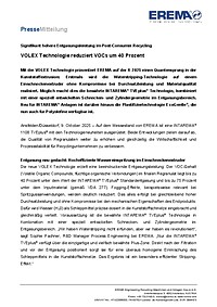 EREMA_Pressemitteilung_VOLEX_EcoGentle_DE (PDF)