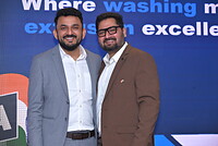 Ganesh Karankal (Sales Director & Partner, Business Unit Washing) and Maharshi Mehta (Sales Director, Business Unit Extrusion)