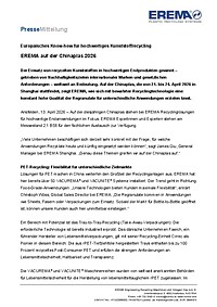 EREMA Pressemittelung (PDF)