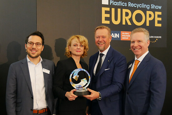 Interseroh und EREMA gewinnen Plastics  Recycling Awards Europe 2019