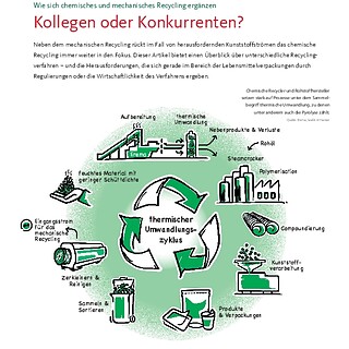 Wie sich chemisches und mechanisches Recycling ergänzen - Kollegen oder Konkurrenten?