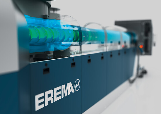 EREMA enters a new dimension in recycling with innovative EcoGentle® plasticising technology  
