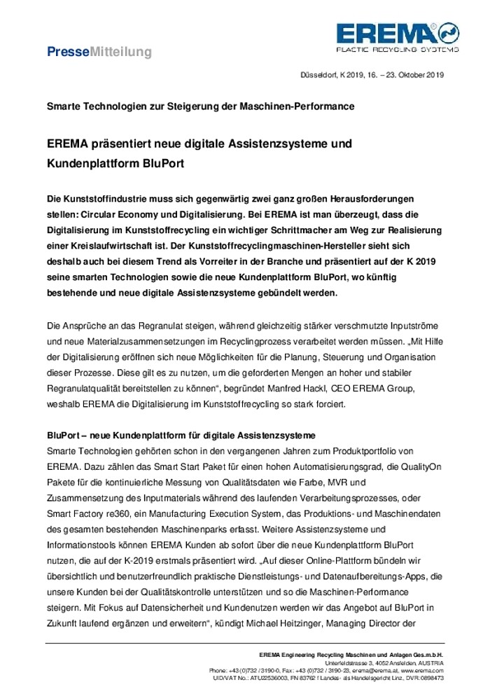 Download Centre Erema Plastic Recycling